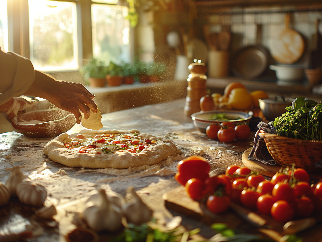 pâte à pizza